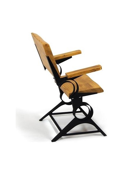 Doğal Ağaç Masif Sandalye Konforlu Sandalye ( Metal Ayak ) indirimleri