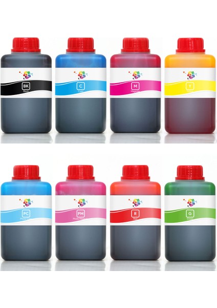 Canon I9900 Photo Yazıcı Uyumlu Kartuş Mürekkebi Pro Serisi 500ML Mürekkep Seti