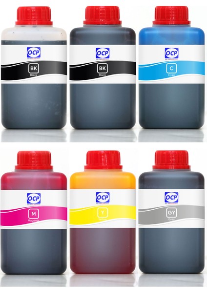 Canon Pgı 850XL Clı 851XL Kartuş Mürekkebi 6 Renk 500ML Mürekkep Seti