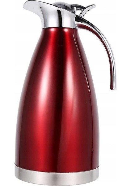 Izotermal Şişe Yalıtım Kahve Makinesi Çift Katmanlı Paslanmaz Çelik Termos, Kahve Termos, Kahve Pistonu, Pot Yalıtım Suyu / Süt / Çay (2.0 (Yurt Dışından)