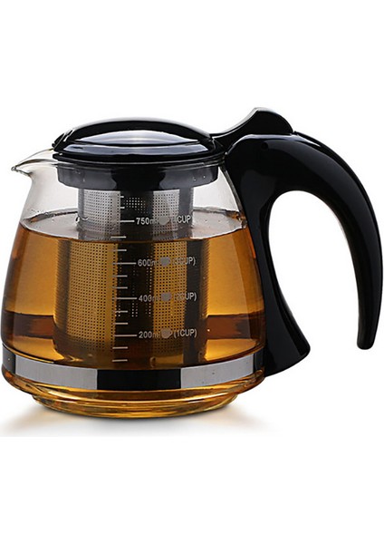 Yaratıcı Tasarım Cam Çaydanlık 1200 Ml Moda Cam Çaydanlık Çay Çiçek İle Çıkarılabilir Çelik Infuser Filtre Çay Su Isıtıcısı | Çaydanlıklar (120Ml) (Yurt Dışından)