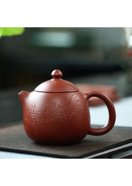 Çin Yixing Çay Pot Dragon Yumurta Mor Kil Çaydanlık Ham Cevher Güzellik Su Isıtıcısı Master El Yapımı Teaware Çay Töreni Hediyeler | Çaydanlıklar (Yurt Dışından)