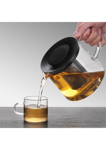 Ev Yüksek Borosilikat Cam Çaydanlık Filtre İle Yaratıcı Isıya Dayanıklı Ofis Çaydanlık Taşınabilir Şeffaf Isıtılabilir Su Isıtıcısı | Çaydanlıklar (Yurt Dışından) fiyatları