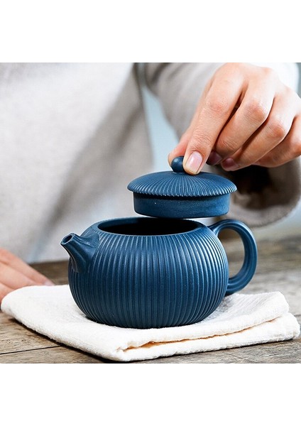 Ham Mayın Tianqing Çamur Ünlü Mor Kum Potu Tam Manuel Kaburga Begonia Xishi Çaydanlık Çay Makinesi | Çay Süzgeçleri (Yurt Dışından) fırsatları