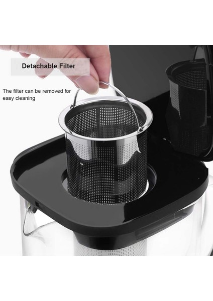 Temizle Cam Çaydanlık Teacup Set Isıya Dayanıklı Kare Cam Çaydanlık Çay Demlik Puer Oolong Çay Su Isıtıcısı Ofis Çay Bardağı | Çaydanlıklar (600 Ml Çaydanlık (1 Adet)) (Yurt Dışından) fırsatları