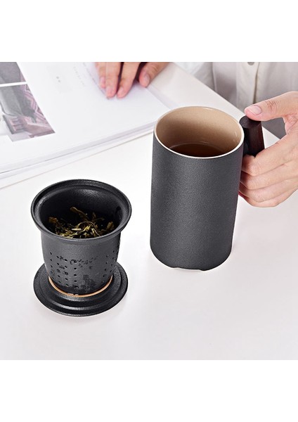 Çin Seyahat Kung Fu Çay Seti Siyah Seramik Taşınabilir Çaydanlık Porselen Teaset Gaiwan Çay Bardaklar Büro Çaydanlık | Çaydanlıklar (Yurt Dışından)