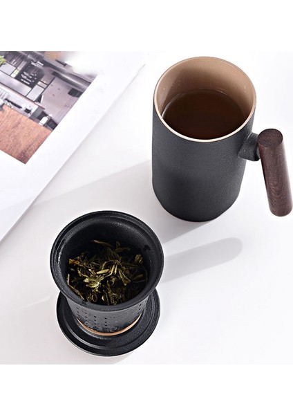 Çin Seyahat Kung Fu Çay Seti Siyah Seramik Taşınabilir Çaydanlık Porselen Teaset Gaiwan Çay Bardaklar Büro Çaydanlık | Çaydanlıklar (Yurt Dışından)