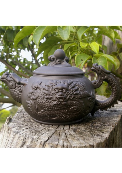 Yixing Çaydanlık Çay Potu Ejderha Kapasitesi Mor Kil Çay Seti Kettle Kung Fu Çaydanlık Çin Çay Töreni | Çaydanlıklar (Yurt Dışından)