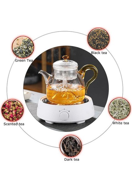 Büyük Kapasiteli Cam Çay Potası Kaynar Çay Derecesi Cam Buğulama Çaydanlık Gaz Sobası Cam Pot | Çaydanlıklar (Yurt Dışından) fırsatları