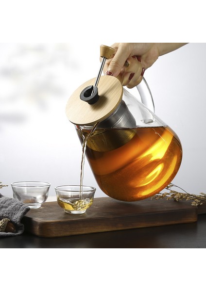 Paslanmaz Çelik Demlik Çaydanlığı Temizle Borosilikat Cam Filtre Çiçek Çay Potu Isıya Dayanıklı Isıtmalı Konteyner Kaynar Su Isıtıcısı Aracı | Çaydanlıklar (900Ml) (Yurt Dışından) fırsatları