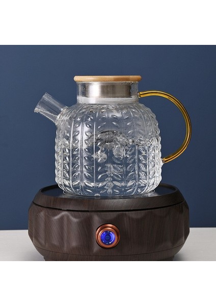 1.3L Çay Potu Çay Makinesi Cam Çaydanlık Çay Tencere Seti Büyük Şeffaf Borosilikat Cam Çaydanlık | Çaydanlıklar (Yurt Dışından)