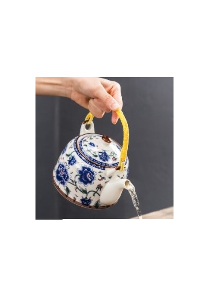 Eski Stil Çaydanlık, Seramik Çay Seti, Retro Çin Tarzı Filtreleme, Büyük Kapasiteli, Ev Büyük Ölçekli, Tek Çaydanlık | Çaydanlıklar (3) (Yurt Dışından)