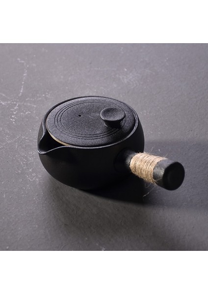 Siyah Çanaklanma Seramik Çaydanlıklar Çay Su Isıtıcısı Çin Kung Fu Çay Potu Drinkware 500Ml | Çaydanlıklar (Stil A) (Yurt Dışından) fırsatları