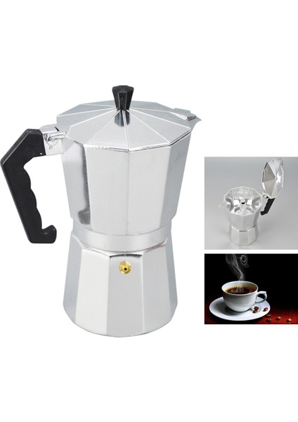 Soba Üst Moka Pot Alüminyum Italyan Kahve Brewing Araçları Espresso Mochaccino Maker 12 Kupa Drinkwares | Kahve Tencereler (Yurt Dışından)
