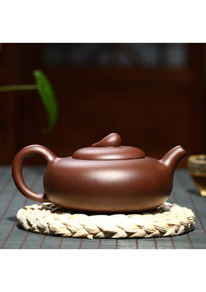 Yixing Mor Kil Çaydanlık Çin El Yapımı Kung Fu Zisha Tet Set Teaware 260Ml | Çaydanlıklar (Yurt Dışından)