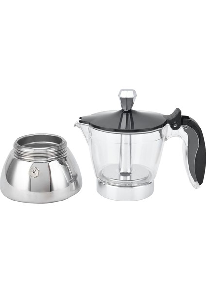 200 Ml Italyan Kahve Makinesi Pot Mocha Espresso Percolator Pot Moka Kahve Su Isıtıcısı Kafeterya Ev Açık Stopetop Cafe Aracı | Kahve Kapları (Yurt Dışından)