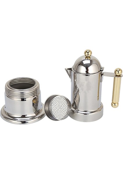 Italyan Espresso Maker Kalınlaşmak Paslanmaz Çelik Moka Pot Percolator Latte Kahve Makinesi | Kahve Kapları (Yurt Dışından)