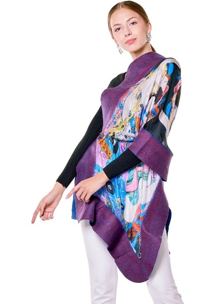 Ipek Keçe Mor Şal Gustav Klimt The Virgins