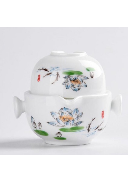 Seyahat Çay Seti Yixing Mor Kil Çaydanlık Quik Tencere 1 Pot 1 Kupa Teaware Çince Içecek Gongfu Çaydanlıklar | Seyahat Bar Kupası | Seyahat Pottravel Çaydanlık (Yurt Dışından)