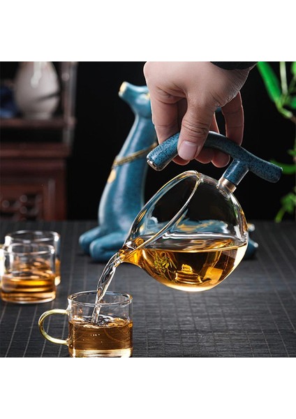 sanlindou 300Ml Borosilikat Cam Filtreli Çaydanlık - Mavi (Yurt Dışından) modelleri