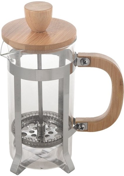 Fransız Basın Çevre Dostu Bambu Kapak Kahve Piston Çay Makinesi Percolator Filtre Basın Kahve Su Isıtıcısı Pot Cam Çaydanlık | Kahve Tencereler (Yurt Dışından)