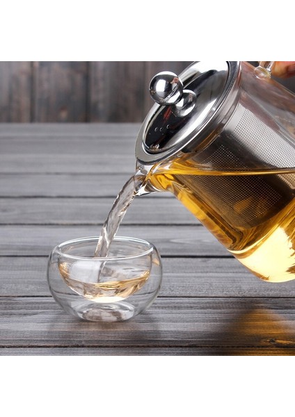 Yüksek Kaliteli Isıya Dayanıklı Cam Çaydanlık Çay Potu Çin Kung Fu Çay / Siyah Çay Bürosu Kahve Kettle 950Ml Çay Makinesi | Çaydanlıklar (Yurt Dışından) fırsatları