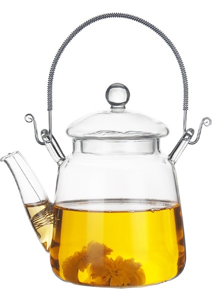 Retro Çiçek Açan Çay, Filtre Mikrodalga İle Gevşek Yaprak Çay Asansör Kabı, Stopetop Güvenli Teaset Su Isıtıcısı | Çaydanlıklar (Yurt Dışından)