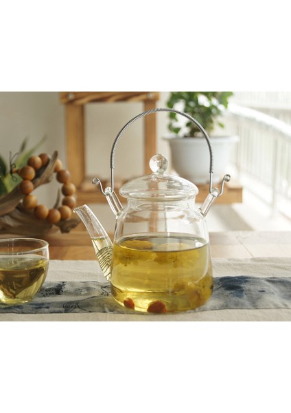 Retro Çiçek Açan Çay, Filtre Mikrodalga İle Gevşek Yaprak Çay Asansör Kabı, Stopetop Güvenli Teaset Su Isıtıcısı | Çaydanlıklar (Yurt Dışından)