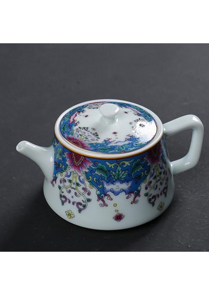 Pastel Seramik Çaydanlıklar El Yapımı Çay Seti Ev Filtresi Porselen Çaydanlık Güzellik Su Isıtıcısı Kravat Guanyin Teaware | Çaydanlıklar (Yurt Dışından) modelleri
