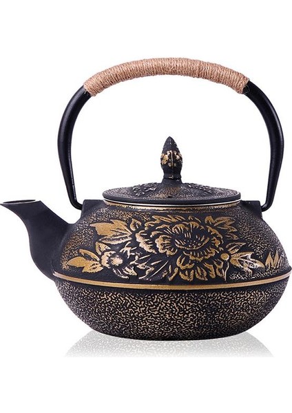 Mini Dökme Demir Su Isıtıcısı Demlik Demlik Süzgeç Çay Seti Erik Çiçeği Çaydanlık Mutfak Malzemeleri Içme Çay Setleri Çin Tarzı | Çaydanlıklar (Yurt Dışından)