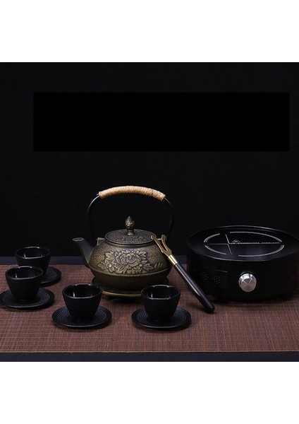 Mini Dökme Demir Su Isıtıcısı Demlik Demlik Süzgeç Çay Seti Erik Çiçeği Çaydanlık Mutfak Malzemeleri Içme Çay Setleri Çin Tarzı | Çaydanlıklar (Yurt Dışından) modelleri