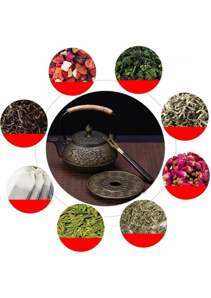 Mini Dökme Demir Su Isıtıcısı Demlik Demlik Süzgeç Çay Seti Erik Çiçeği Çaydanlık Mutfak Malzemeleri Içme Çay Setleri Çin Tarzı | Çaydanlıklar (Yurt Dışından) fırsatları