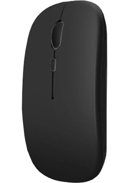 1600 Dpı Şarj Edilebilir 2.4 Ghz Çift Modlu Bluetooth Kablosuz Mouse - AL2675 Siyah