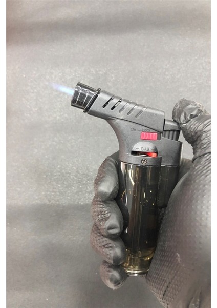 Siyah Gazlı Torch Pürmüz Çakmak Smc041pr03