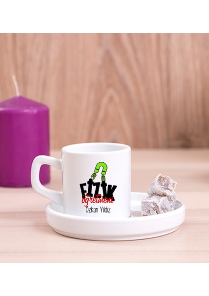 Kişiye Özel Fizik Öğretmeni Concept Türk Kahvesi Fincanı
