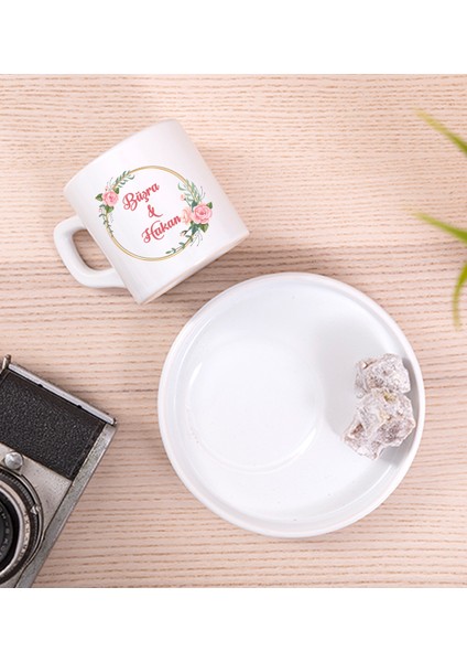 Kişiye Özel Iki Isimli Çifltere Özel Concept Türk Kahvesi Fincanı fiyatları