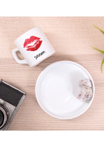 Kişiye Özel Dudak Tasarım Concept Türk Kahvesi Fincanı fiyatları
