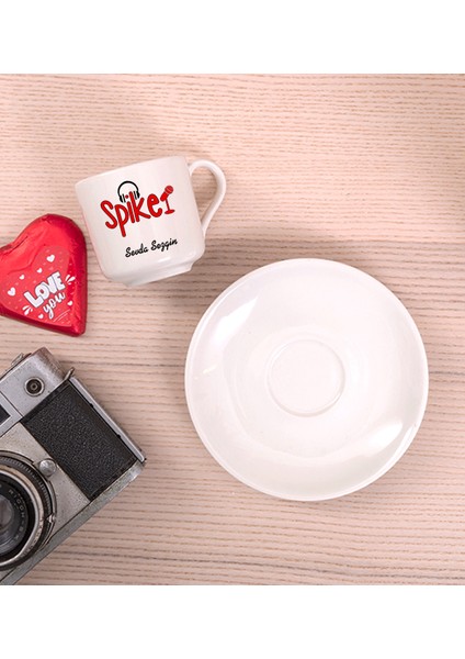 Kişiye Özel Spiker Porselen Türk Kahvesi Fincanı fiyatları