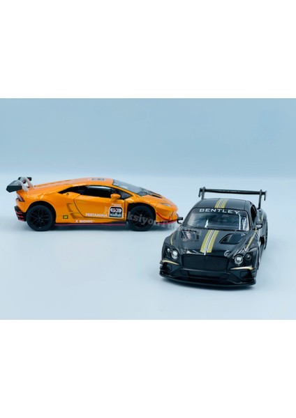 Lamborghini Huracan-Bentley Continental Gt3 2li Set Model Araba