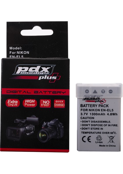 For Nikon Enel5 Batarya