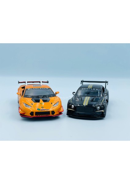 Lamborghini Huracan-Bentley Continental Gt3 2li Set Model Araba