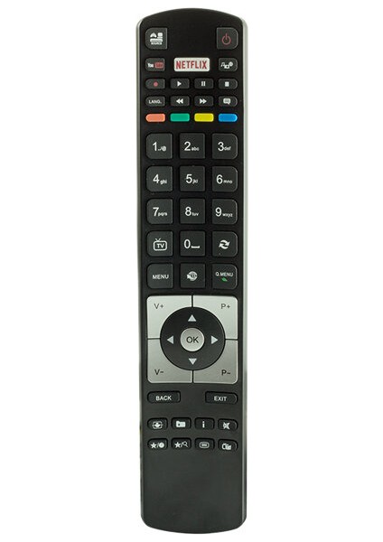 Telefunken 49TU8560 Uyumlu LED Tv Kumandası