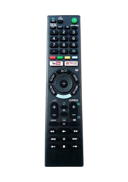 Sony Netflix Youtube Tuşlu LED Tv Kumandası