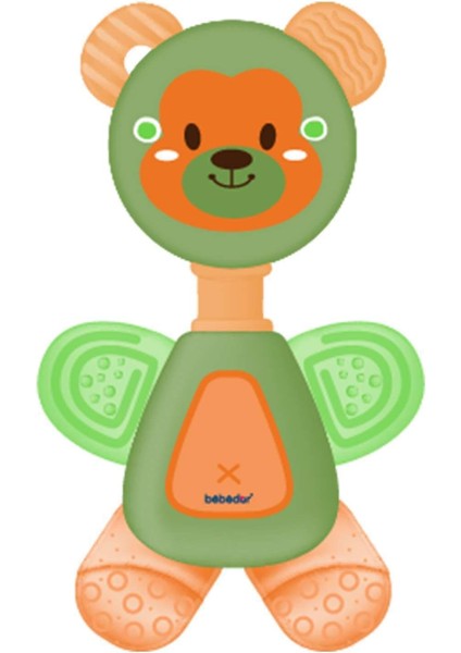 Sevimli Ayıcık Çıngıraklı Sulu Dişlik 518 Yeşil