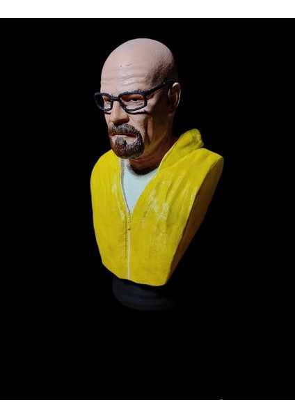 Breaking Bad Walter White (17CM) Dekoratif Büst Heykel Biblo Figür