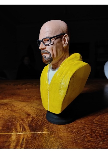 Breaking Bad Walter White (17CM) Dekoratif Büst Heykel Biblo Figür