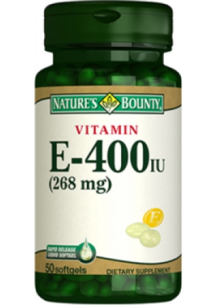 Vitamin E-400 Iu 50 Softgel