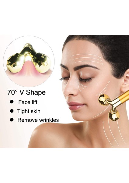 3D Rulo ve T Şekli Yüz Masaj Seti (Yurt Dışından) indirimleri