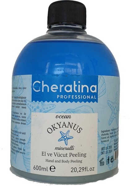 El ve Vücut Peeling 600 ml Okyanus