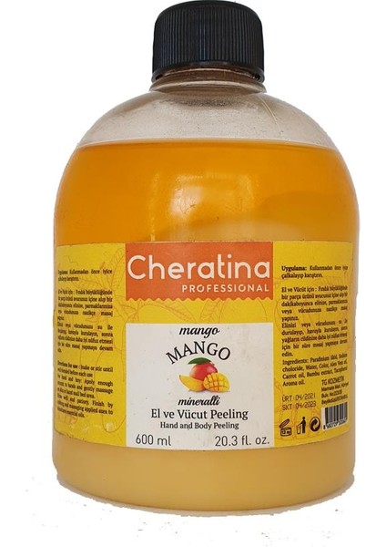 El ve Vücut Peeling 600 ml Mango
